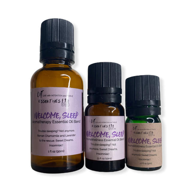 Welcome Sleep Essential Oil Blend LIT Essentials
