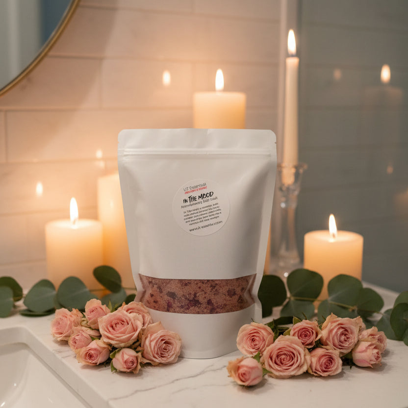 White package of bath product 2